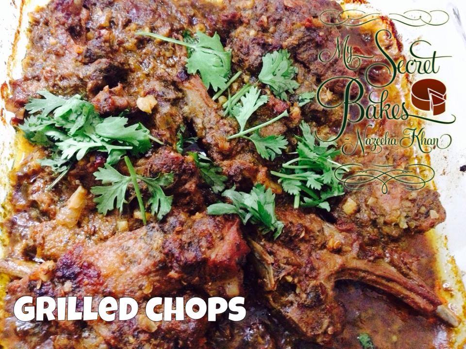 Grilled Lamb Chops My Secret Bakes Nazeeha Khan